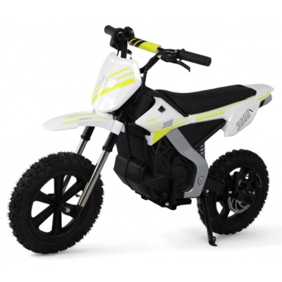 Детский электромотоцикл RiverToys E777KX белый 01